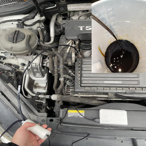 Oil Pump Extractor Portable Fluid Change Syringe with Hose Automotive Engine Oil Pump Water Fluid Change Tool No Mess No Leaks No Overfills 5V DC ...