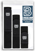 BeltBro For Kids No Buckle Elastic Belt — 3 Pack (S, M, L) — Fits 1 Inch Belt Loops, Comfortable and Easy To Use...