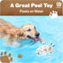 Pawzyboo Indestructible Dog Ball, Durable Dog Balls Aggressive Chewers to Fetch, Football Toy for Dogs, Tough Large Dog Balls, Dog Chew Balls, Vir...