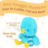 KIDS PREFERRED Harry Potter Ravenclaw Blue Raven Plush Stuffed Animal with Blue Stripped Scarf Hogwarts House Collectible for Babies, Toddlers, an...
