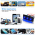3 Gang 12V 20 Amp Toggle Rocker Switch Panel LED Breaker Waterproof Widely Fits for Auto Automotive Lights Car Marine Boat Yacht, Trailer, Caravan...