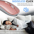 Slim Rechargeable Wireless Silent Mouse – 2.4G Wireless & Bluetooth Technology - Flexible Connection Modes via Bluetooth, USB or Type C for Laptop...