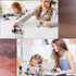 Solar Robot Toys 6 in 1 STEM Learning Kits Educational Space Moon Exploration Fleet Building Experiment Toys DIY Solar Power Science Gift for Kids...