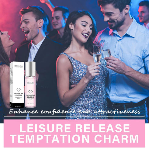 Pheromones Perfumes for Women, Unique Scent With Pure Pheromones to Attract Men, Roller Ball Design, Portable and Long Lasting, 20 ml, Clear...