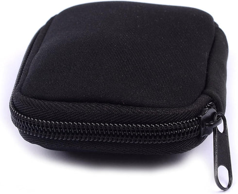 Black Universal Neoprene Zipper Headphone Headset Dock Charger Cable Organizer Electronics Accessories Case Various USB, Mp3, Charge, Cable organi...