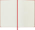 Moleskine Classic Notebook, Hard Cover, Large (5" x 8.25") Squared/Grid, Scarlet Red, 240 Pages...