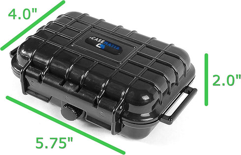 CASEMATIX Protective Travel Case Compatible with ZOLEO Satellite Communicator - Crushproof & Waterproof Case for Satellite Phone Accessory, Chargi...
