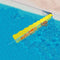 Pool Surface Skimmer-Plastic Debris Skimmer,Hands Free Pool Leaf Skimmer,Work with Most Skimmer Systems on Above-Ground and in-ground Pools (Yello...