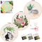 Santune 3 Pack Embroidery Kit for Beginners with Pattern, Cross Stitch Kits for Adults with Instructions,Needlepoint Kits for Adults Include 1 Emb...