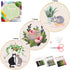 Santune 3 Pack Embroidery Kit for Beginners with Pattern, Cross Stitch Kits for Adults with Instructions,Needlepoint Kits for Adults Include 1 Emb...