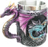 Ebros Myths And Legends The Conception Of Blue Fire Beowulf Purple Dragon Beer Stein Tankard Coffee Cup Mug Great Gift For Dragon Lovers Party Hos...