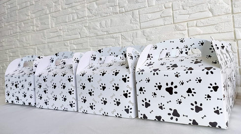 Puppy Dog Pet Gift Treat Boxes Paw Patrol Birthday Decorations 12 Pack Dog Party Favor Boxes for Kids Birthday Party Baby Shower Decorations...