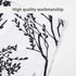 DriftAway Tree Branch Abstract Ink Printing Lined Thermal Insulated Window Curtain Valance Rod Pocket 52 Inch by 14 Inch Plus 2 Inch Header Black ...