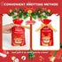 DLY 50 Pcs Christmas Candy Bag Christmas Treat Bags Candy Goodies Plastic Drawstring Gift Bags Merry Christmas Treat Bags for Birthday Party Snack...