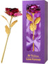 Childom Birthday Gifts for Women,Christmas Rose Gifts for Mom,Purple Rose Present for Her,Wife,Sweet Artificial Flower for Grandma,Daughter,Women,...