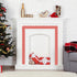 Whaline 98.4ft Christmas Bulletin Board Borders 3 Sizes Red White Striped Die-Cut Rolled Border Trim for Xmas Winter School Classroom Office Chalk...