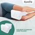 2-Pack Replacement Knee Pillow Covers - Washable Replacement Leg Pillowcase - Cooling Breathable Soft Leg Pillowcases - Replacement Covers for Kne...