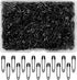Black Mini Safety Pins - 500PCS, 19mm Tiny, Bulk for Clothes, Crafting, Sewing, Jewelry Making, Arts & Craft...