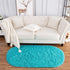 Noahas Ultra Soft Fluffy Bedroom Rugs Kids Room Carpet Modern Shaggy Area Rugs Home Decor 2.6' X 5.3', Teal Blue...