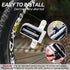 Rottay Bike Wheel Lights, Bicycle Wheel Lights Waterproof RGB Ultra Bright Spoke Lights 14-LED 30pcs Changes Patterns -Safety Cool Bike Tire Acces...