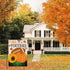 Fall Football Garden Flag 12x18 Inch Double Sided Pumpkin Outdoor Fall Football Party Decorations Sign Autumn Farmhouse Small Burlap Garden Flags ...