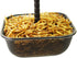 Mealworms Bird Feeder | 5 x 5 inch Powder Coated Mesh Bowl with Adjustable Stainless Steel Roof...