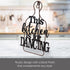 Elements 8.5x0.5x12.38 Inch Metal This Kitchen is for Dancing Easel...