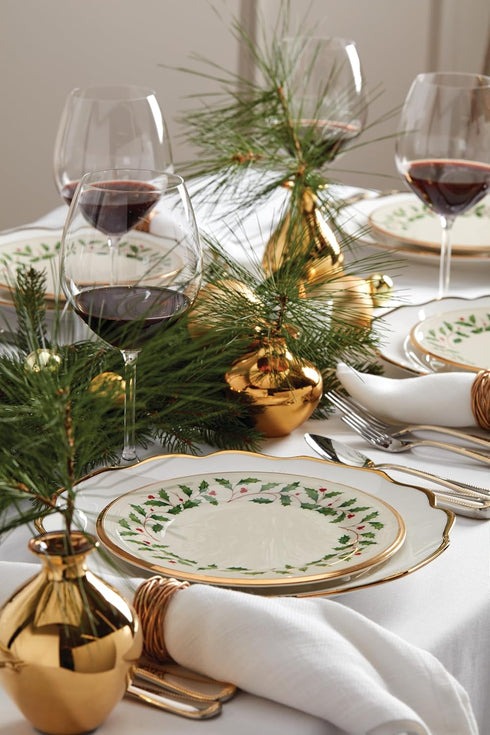 Lenox 146504010 Holiday Salad Plate, Christmas Dinnerware...