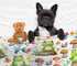 Cute Frog Baby Blanket Gifts Super Soft Swaddle Newborn Cozy Baby Receiving Blanket Stroller Throw Blanket for Crib 40x30 for Baby/Puppy...