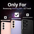 S21 Plus Phone Case | 3 Layers Extra Slim Premium Liquid Silicone with Microfiber Cloth and PC Material. Shockproof with Soft Edges and Hard Back....