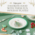 Spode 7.25" Salad Plate - Christmas Tree Design | Stoneware - Dishwasher, Microwave, Freezer Safe | Holiday Dinnerware Décor - Gifting Ideas, Gath...
