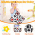 Black and White High Contrast Baby Toys 0-6 Months Montessori Tummy Time Toys Sensory Crinkle Toys for Baby Newborn Infant 0-3 3-6 Months Soft Clo...