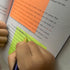 iKyce Transparent Sticky Notes Large?4 x 4 inch Translucent Self-Sticky Notes Wide, 200 Sheets Waterproof Clear White reading stickies, 50 Sheets ...