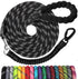 Long Dog Leash 20 FT: Heavy Duty Rope Leashes for Dogs Training with Swivel Lockable Hook Reflective Threads Bungee and Padded Handle - Dog Lead f...