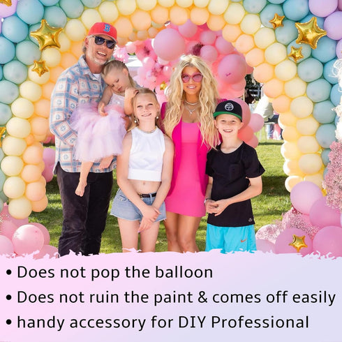 4000Pcs Glue Dots for Balloon, Point Dots, Removable Adhesive Point Tape, Double Sided Dots Stickers for Craft & Wedding Decoration...
