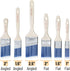 Bates- Paint Brushes, 6 Pack, Treated Wood Handle, Paint Brushes for Walls, Stain Brush, Wall Paint Brushes, Paint Brush, Furniture Paint Brush, P...