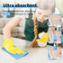 10 Pack Swedish DishCloths for Kitchen-Reusable Paper Towels Washable- Eco Friendly Cellulose Sponge Microfiber Dish Cloths-Absorbent and No Odor ...