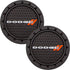Plasticolor 000649R01 Dodge Logo Auto Car Truck SUV Cup Holder Coaster 2-Pack...