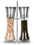 Salt and Pepper Grinder Set with Holder...