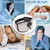 Bluetooth Sleep Mask, Wireless Sleeping Headphones Bluetooth Music Eye Mask for Side Sleepers, 3D Adjustable Sleep Headphones Mask for Air Travel,...