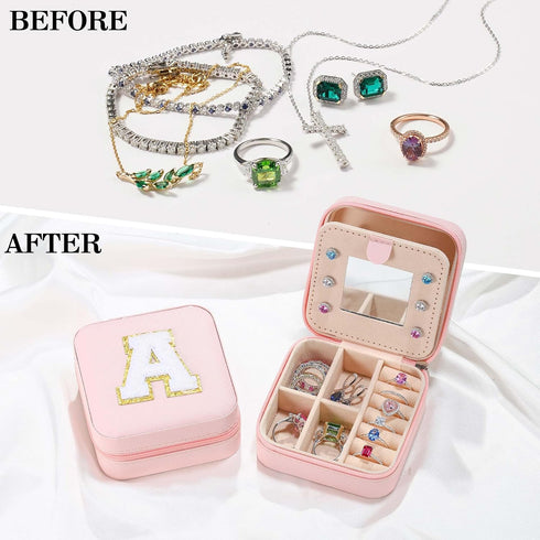 Teen Girl Gifts Trendy Stuff - Travel Jewelry Case, Necklace Earrings Box for Girls Jewelry Box | Teen Girl Gifts for Teenage Girls | Birthday Gif...