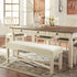 Stretch Jacquard Dining Bench Cover - Anti-Dust Removable Bench Slipcover Washable Seat Cushion Protector for Bedroom, Kitchen, Hotel, Banquet (Be...