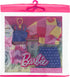 Barbie Fashion 2-Pack, Pink and Yellow Top and Shorts, Blue Tank and Skirt, Pink Sunglasses, Yellow Necklace...