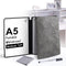 Whiteboard Notebook, Portable Dry Erase White Board Book Reusable Whiteboard Erasable Double-Sided Meeting Notebook with Marker Pen for Business O...