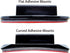 JINGXIN Helmet Mount Adhesive Sticky Curved and Flat Mounts Compatible with GoPro Hero 12 11 10 Max 9 8 7 6 5 4 Session DJI Osmo Action Cameras (8...