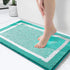 OLANLY Bathroom Rugs 24x16, Extra Soft and Absorbent Microfiber Bath Mat, Non-Slip, Machine Washable, Quick Dry Shaggy Bath Carpet, Suitable for B...