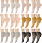 Geyoga 12 Pairs Women's Lace Ankle Socks Mesh Lace Fishnet Ankle Socks for Girls Accessories Dress...
