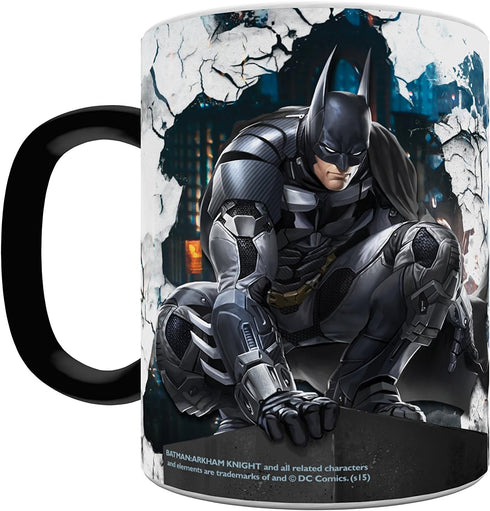 Morphing Mugs Batman Arkham Knight (Batman) Ceramic Mug, Black, 325ml...