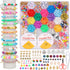 QUEFE Clay Beads Bracelet Making Kit, Preppy Polymer Clay Beads Friendship Bracelet Kit with Charms Letter Beads for Crafts, Jewelry Making, Gifts...