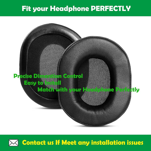 Cooling Gel Replacement Earpads Cushions Compatible with OneOdio A70 A71 Bluetooth Headphones Ear Pads with Softer Protein Leather and Memory Foam...